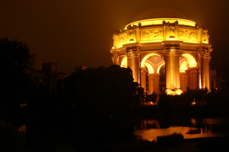 Palace Of Fine Arts in San Francisco